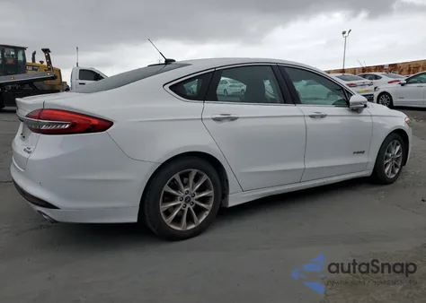 2017 Ford Fusion Se Hybrid из США, поврежденный, VIN 3FA6P0LU3HR409745